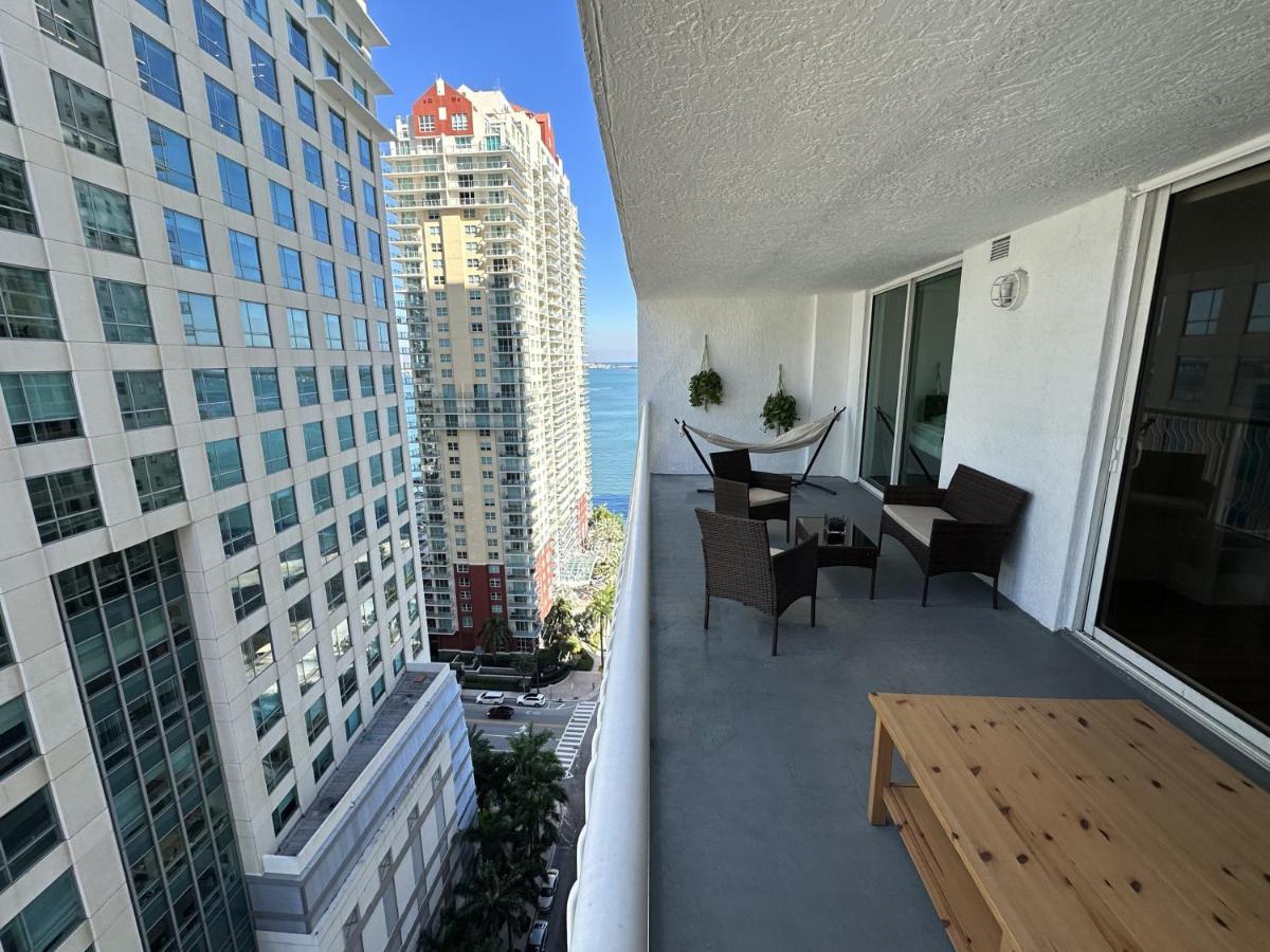 City & Sea View+Free Parking Modern Condo Miami Eksteriør billede