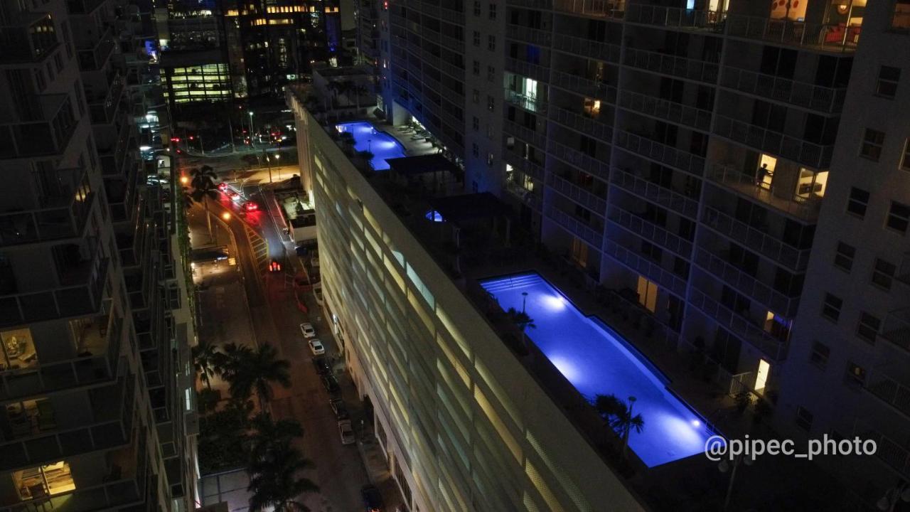 City & Sea View+Free Parking Modern Condo Miami Eksteriør billede