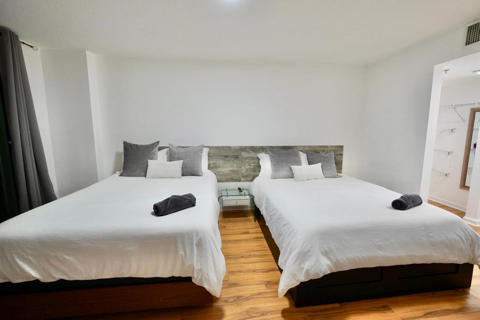 City & Sea View+Free Parking Modern Condo Miami Eksteriør billede
